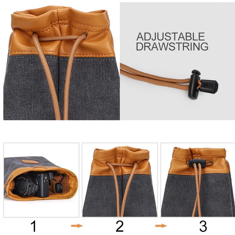 Waterproof SLR Cameras Case, Portable Shockproof Camera Pouch, Microslr Camera