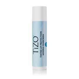 TiZO Lip Protection | Tinted | Broad Spectrum Sunscreen | UVA/UVB Protection | For all skin types | Titanium Dioxide and Zinc Oxide | 0.14 oz / 4.5 g