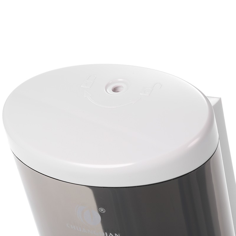 CHUANGDIAN Wall-mounted Single Bottle Manual Soap Dispenser Shampoo Box Rest