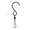 Alamic Swivel Hooks Clips for Wind Chimes Hanging Plants Wind