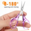 KFHENSOMR Small Craft Scissors 10 Pcs Small All Purpose Scissors