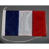 Boat Flag France 20 x 30 cm Professional Quality Flag
