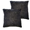 Olivia Rocco Set Of 2 Crushed Velvet Cushion Cover 43