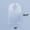 Richards Invisibib/Clear Vinyl bib