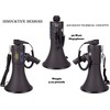 Uzi High Power Loud Big Megaphone 50W, Bluetooth, Real Siren,
