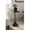 Kate and Laurel Sanzo Modern Pedestal Side Table; 15 x