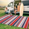 GarveeHome Outdoor Rug Mat for Patio, 8x10 Plastic Straw Rug,