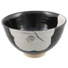 Seto Ware 伍 Spring Kiln Rice Bowl Large 天目 Camellias