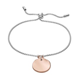 Skagen Bracelet for Women Katrine, Length: 216mm, Width: 15.5mm 2-Tone Stainless Steel Bracelet, SKJ1591998