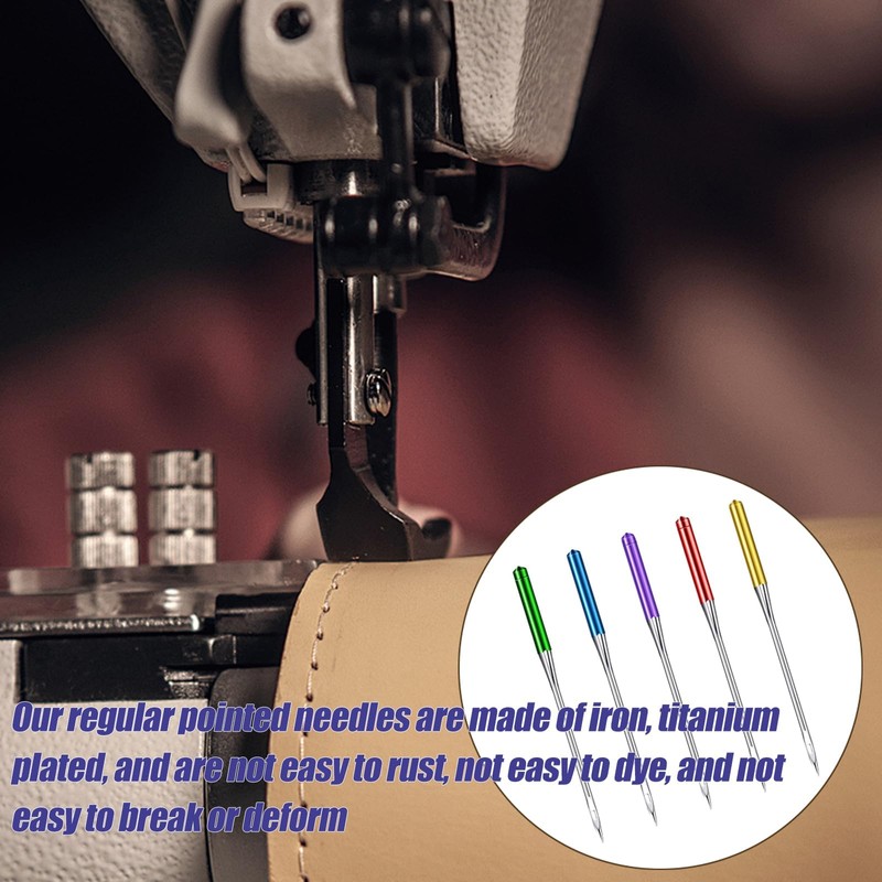 30 Pcs Sewing Machine Needles Universal Regular Point Machine Needles