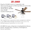 Ceiling Fan Switch Zing Ear ZE-208D 3 Speed Control 5-8