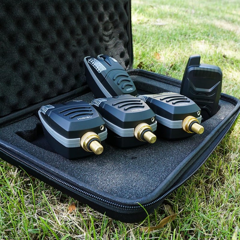 Waterproof Wireless Carp Fishing Bite Alarm with Ear Hook 200M