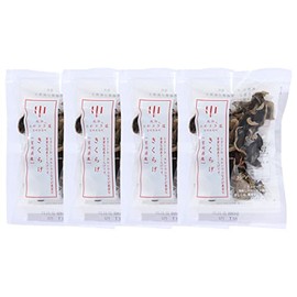 [Kawasakiya] Miyazaki Prefecture Dried Mushrooms, 0.5 oz (15 g) x 4 Bags