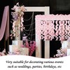 OAOSDH 2 pieces simulated flower rattan and 12 pieces 3D