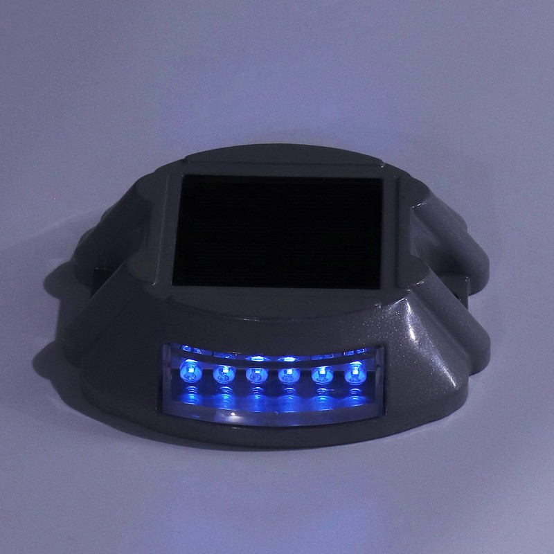12LED Solar Driveway Deck Light IP68 Waterproof Solar Driveway Dock
