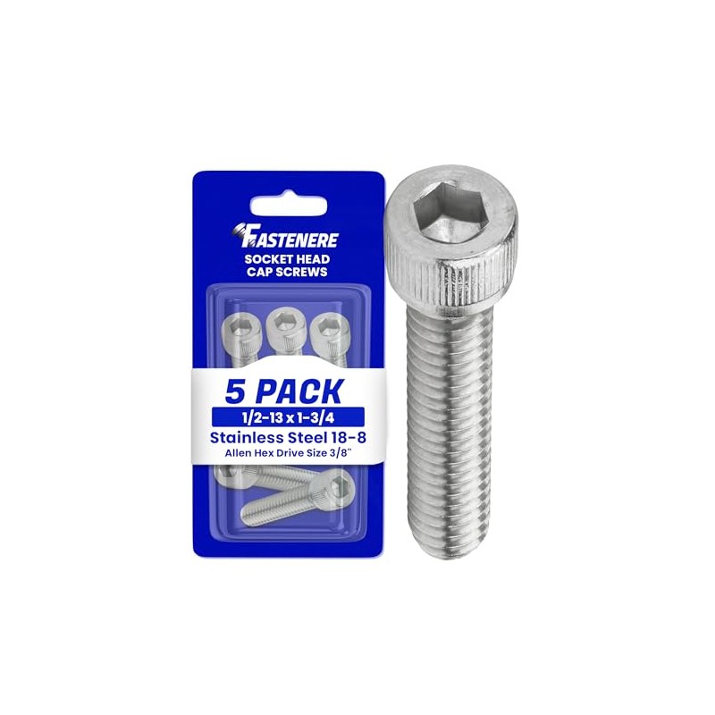 1/2-13 x 1-3/4 Socket Head Cap Screws, Full Thread, Allen