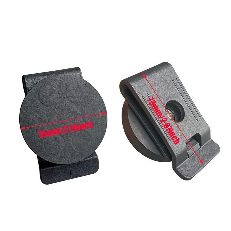 XXhailan 2Pcs Belt Magnetic Clips Heavy Duty Magnetic Tool Holder
