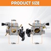 C1M-EL37B 506450401 Carburetor with Maintenance Kit for Husqvarna 445 445E