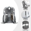 PAMANO Clear Backpack Transparent Heavy Duty See Through Bag for