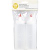 Wilton 1904-1166 2 Pack Mini Melting Bottle, White, 5.1 x