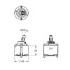 Grohe Cartuccia a Dischi Ceramici, 46 Mm, 46048000, Cromo, 2.54