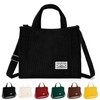 Taeku Corduroy Bag, Women's Large Handbag, Casual Shoulder Bag with