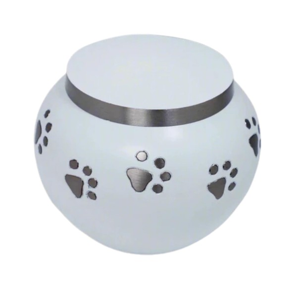 Royal Rapture Paw Engraved Cremation Urn for Ashes Memorial Urn