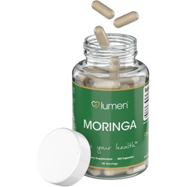 Moringa for Women – 1200mg Per Serving – 180 Veggie Capsules – 60 Servings – Made with Natural Ingredients – Non-GMO, Vegan & Gluten-Free (180 Count (Pack of 1))