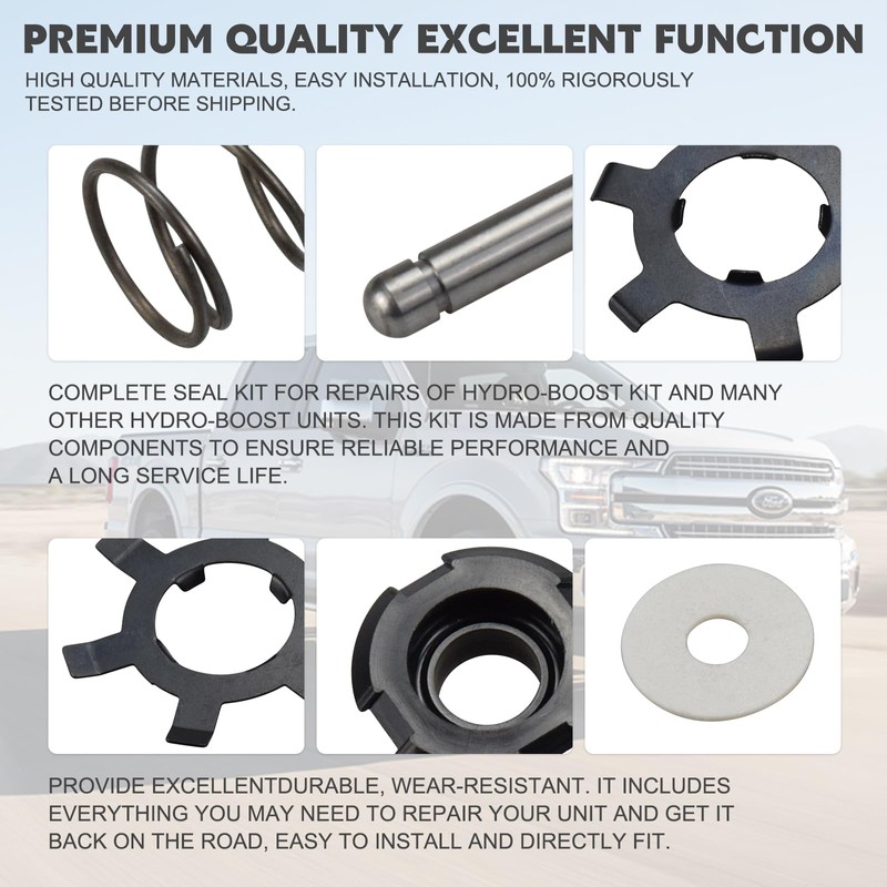 Hydroboost Repair Kit Ford GM Chevy 129496-BSU Universal 6 Pcs