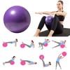 SHENGRUI Pilates Ball Soft Small Exercise Ball 25cm Anti-slip Inflatable