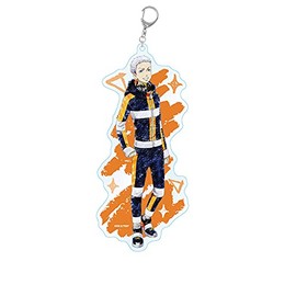 Tokyo Revengers Pastel Crayon Art Acrylic Key Chain BIG Takashi Mitsuya