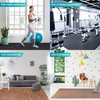 Yes4All Interlocking Exercise EVA Mat Floor Protector (120 Square Feet