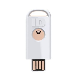 Identiv FIDO2 NFC+ Security Key USB-A token for login - two-factor authentication (FIDO, FIDO2, U2F, PIV, TOTP, HOTP, WebAuth) - 905601