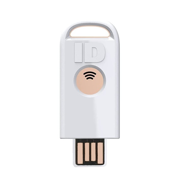 Identiv FIDO2 NFC+ Security Key USB-A token for login -