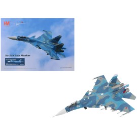 DCD Sukhoi Su-27K Diecast Toy Sea Flanker Fighter Aircraft for Aircraft Carrier Admiral Kuznetsov Mediterranean Sea (1996)