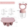 Big Spinach Silicone Freezer Tray Baby Fruit Feeder Food Teething