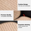 VarCozy Linen Car Seat Covers, 2PCS Breathable Front Pair Seat