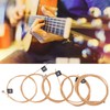 5 String Bass Strings Replacement Professional Metal Wooden Bass Guitar