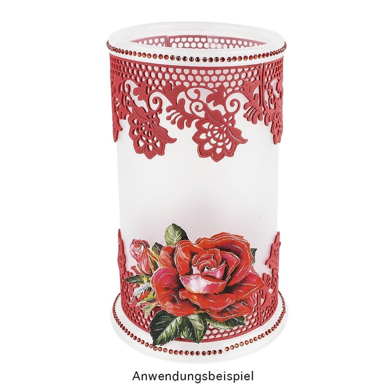 Ideen mit Herz Cutting Dies | Flower Borders | Pack