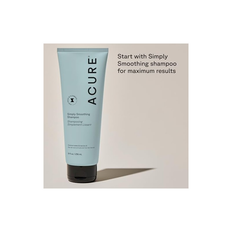 Acure | Acondicionador nutritivo que aplaca el frizz, los cabellos