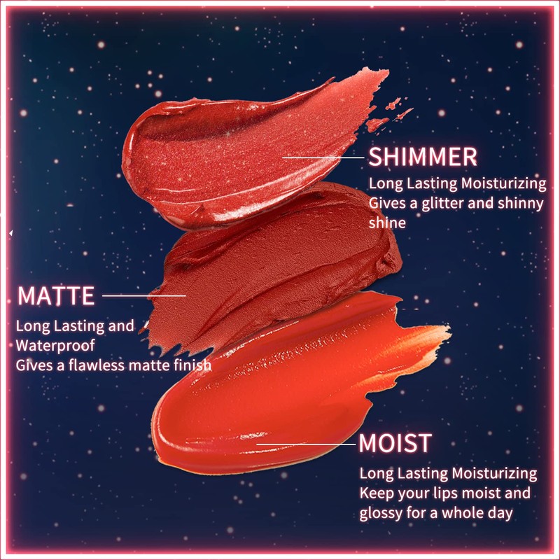 CATKIN Professional Makeup Lipstick Matte Lipstick for Maximum Colour Intensity