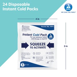 Dynarex Cold Pack 4 x 5, 24 count