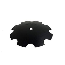 20" Notched Disc Harrow Blade Dual-Punched 1" x 1-1/8" Square 9 Gauge 3.5 MM Farmer Bob's Parts N2091118