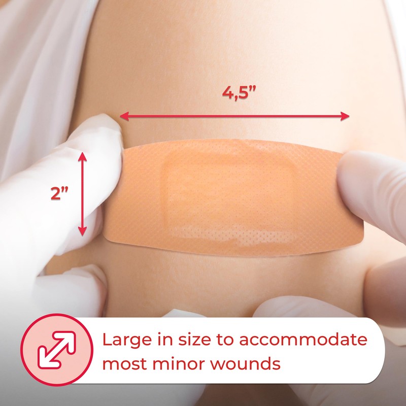 Ever Ready First Aid 2” x 4 ½” Plastic Adhesive