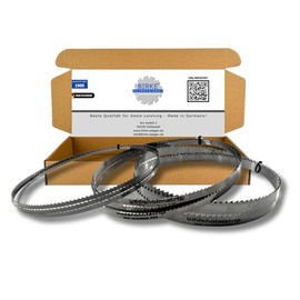 Birke® Band Saw Blades Set 1790 x 6/10/15 x 0.4 for All Common Wood Types – Ideal for Scheppach