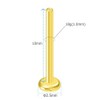 NewkeepsR 18G×10mm Gold Plated Threadless Flat Back Labret Stud Post