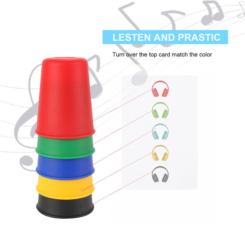 KRISMYA Quick Cups Games for Kids,Classic Cup Game for Parent-Child