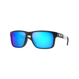 Oakley OO9102 Sunglasses Bundle: OO 9102 9102R5 Holbrook Ind Matte Black Prizm and Small Black leash Accessory kit