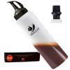 Silicone Basting Brush & BBQ Sauce Bottle - 16 oz
