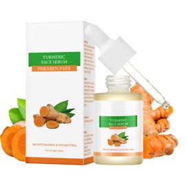Turmeric Serum for Face, Turmeric Face Serum, Hydrating Facial Serum for Dull Skin, Daily Face Moisturizer for Radiant Skin, 30 ml / 1 fl oz